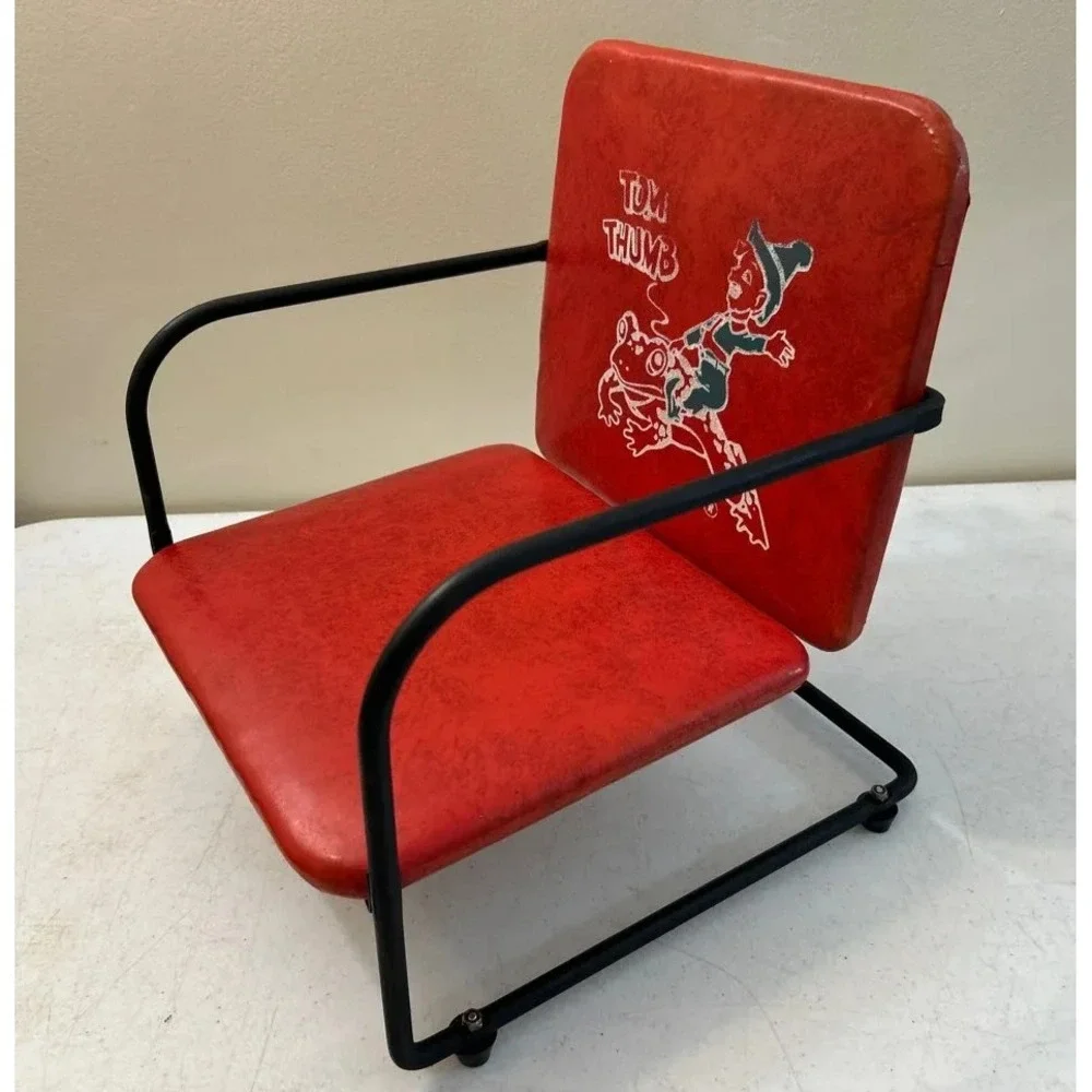 Vintage 1950s Tom Thumb Children's Barber Booster Chair